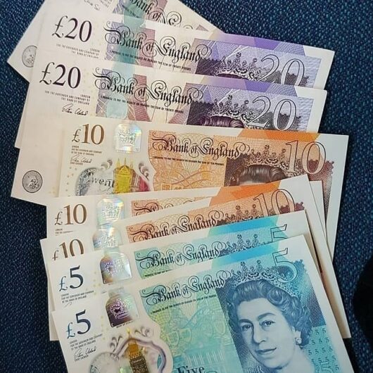 GBP 20 pounds